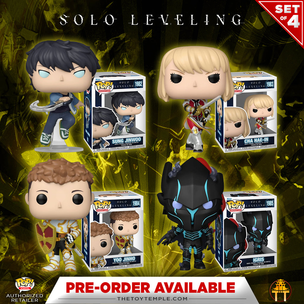 Funko POP! Solo Leveling Set of 4 #1982-1985 (PRE-ORDER)