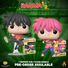 Funko POP! Ranma 1/2 #2026 (Common and Chase Bundle) (PRE-ORDER)