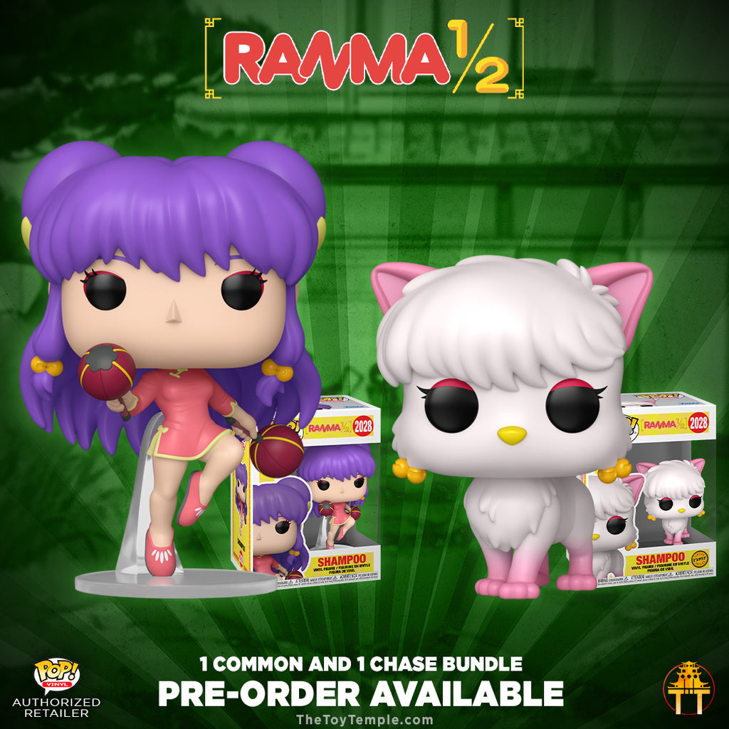 Funko POP! Shampoo Ranma 1/2 #2028 (Common and Chase Bundle) (PRE-ORDER)
