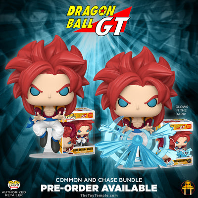 Funko POP! Super Saiyan 4 Gogeta Dragon Ball GT #2074 [GITD] [Common and Chase Bundle] (PRE-ORDER)