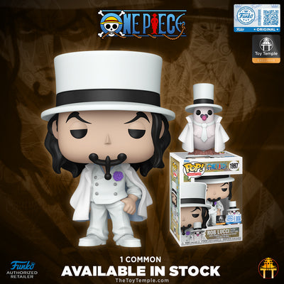 Funko POP! Rob Lucci with Hattori One Piece #1997 [Common] [SE] [Toy Temple Exclusive]