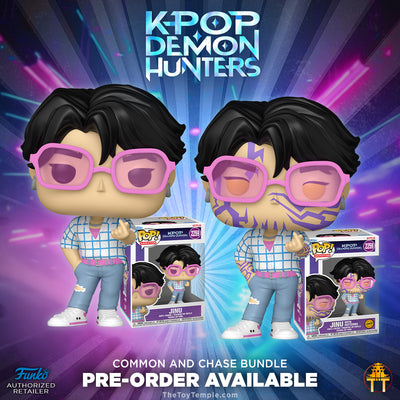 Funko POP! Jinu KPOP Demon Hunters #2259 [Common and Chase Bundle] (PRE-ORDER)