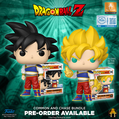 Funko POP! Goku (Yardrat) Dragon Ball Z #2106 (Toy Temple) (Chase Bundle) (PRE-ORDER)