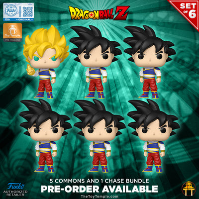 Funko POP! Goku (Yardrat) Dragon Ball Z #2106 (6 POP Guarantee Chase Bundle) (PRE-ORDER)