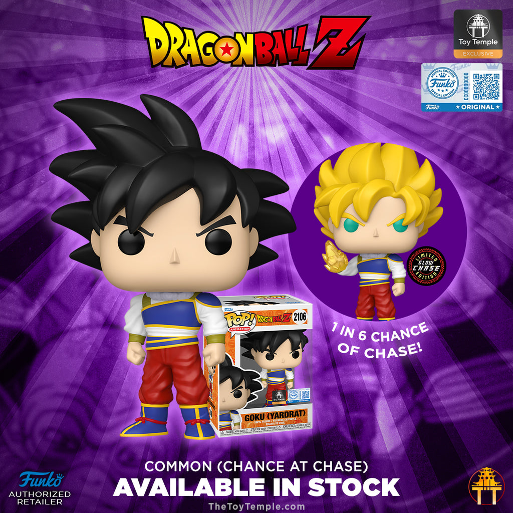 Funko POP! Goku (Yardrat) Dragon Ball Z #2106 [Toy Temple) (Chance at chase)