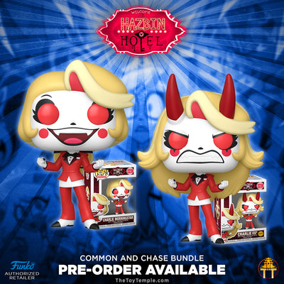 Funko POP! Charlie Morningstar Hazbin Hotel #2239 [Common and Chase Bundle] (PRE-ORDER)