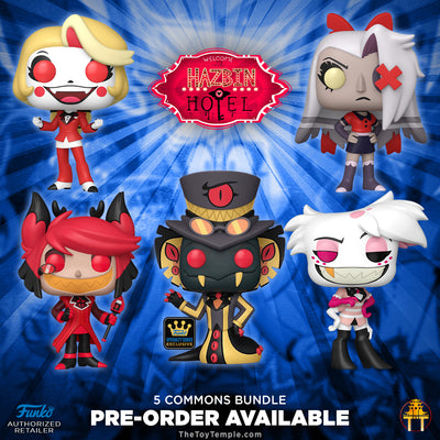 Funko POP! Hazbin Hotel set of 5 [Non-Chases] (PRE-ORDER)