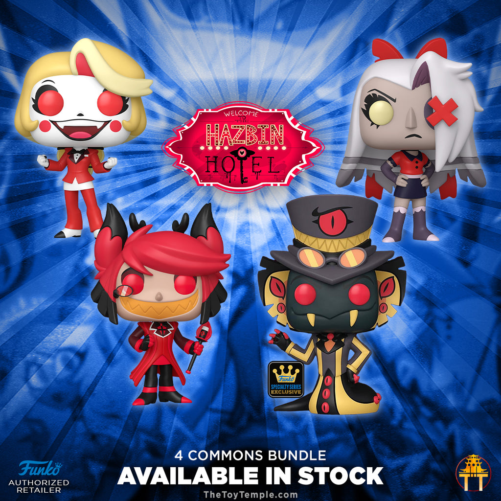 Funko POP! Hazbin Hotel set of 4 [Non-Chases] | Toy Temple