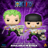 Funko POP! Roronoa Zoro One Piece #1775 [Common and Chase Bundle]