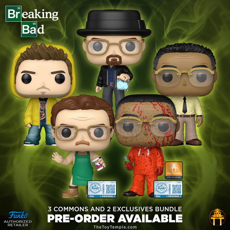 Funko POP! Breaking Bad Set of 5 [Toy Temple Exclusive] (PRE-ORDER