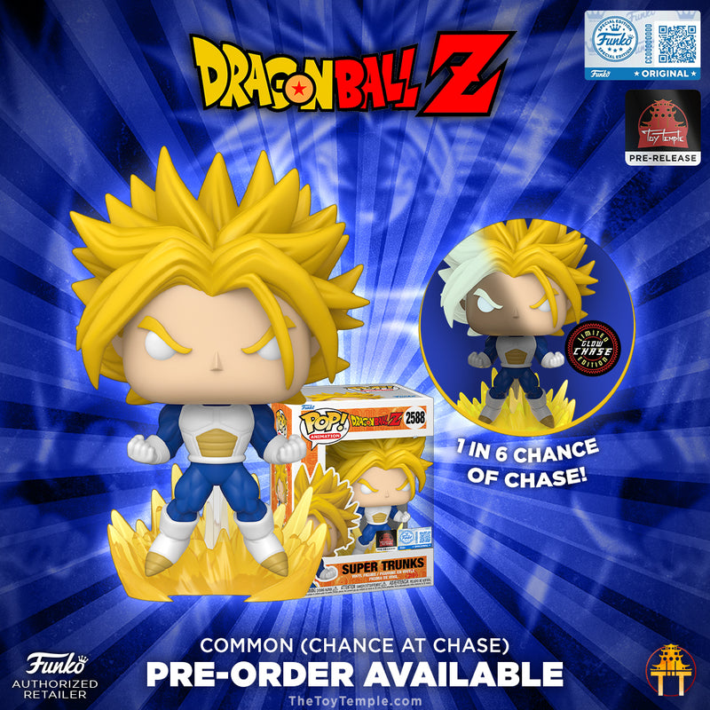Funko POP! Super Trunks Dragon Ball Z #2588 (Chance at Chase) (PRE