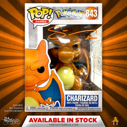 Funko POP! Charizard Pokemon #843 [Autographed]