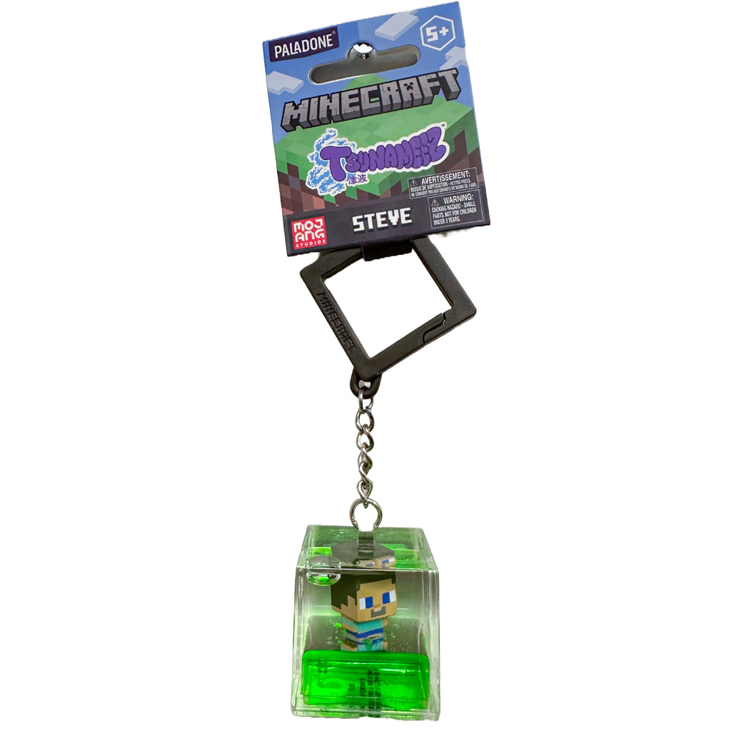 Tsunameez Minecraft Acrylic Keychain - STEVE | Toy Temple