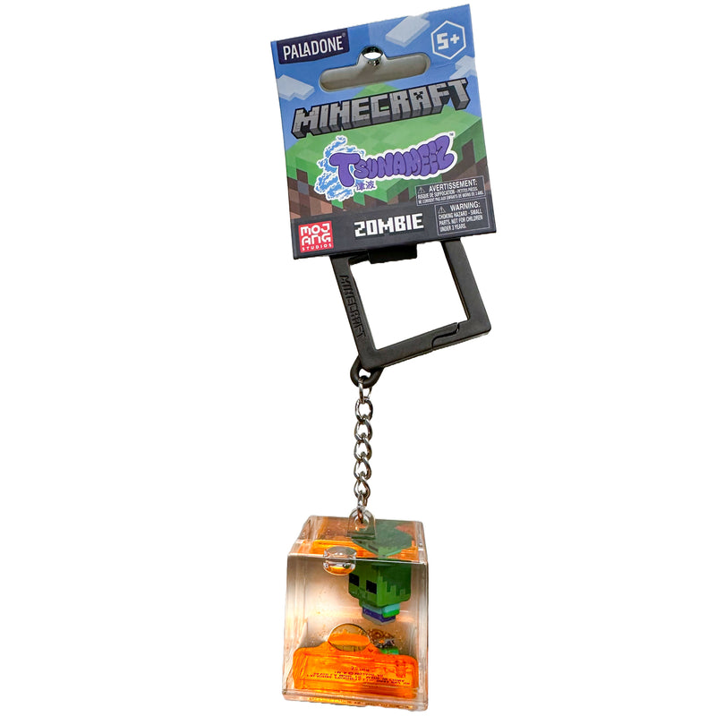マイクラ Tsunameez Minecraft Acrylic Keychain - ZOMBIE | Toy Temple