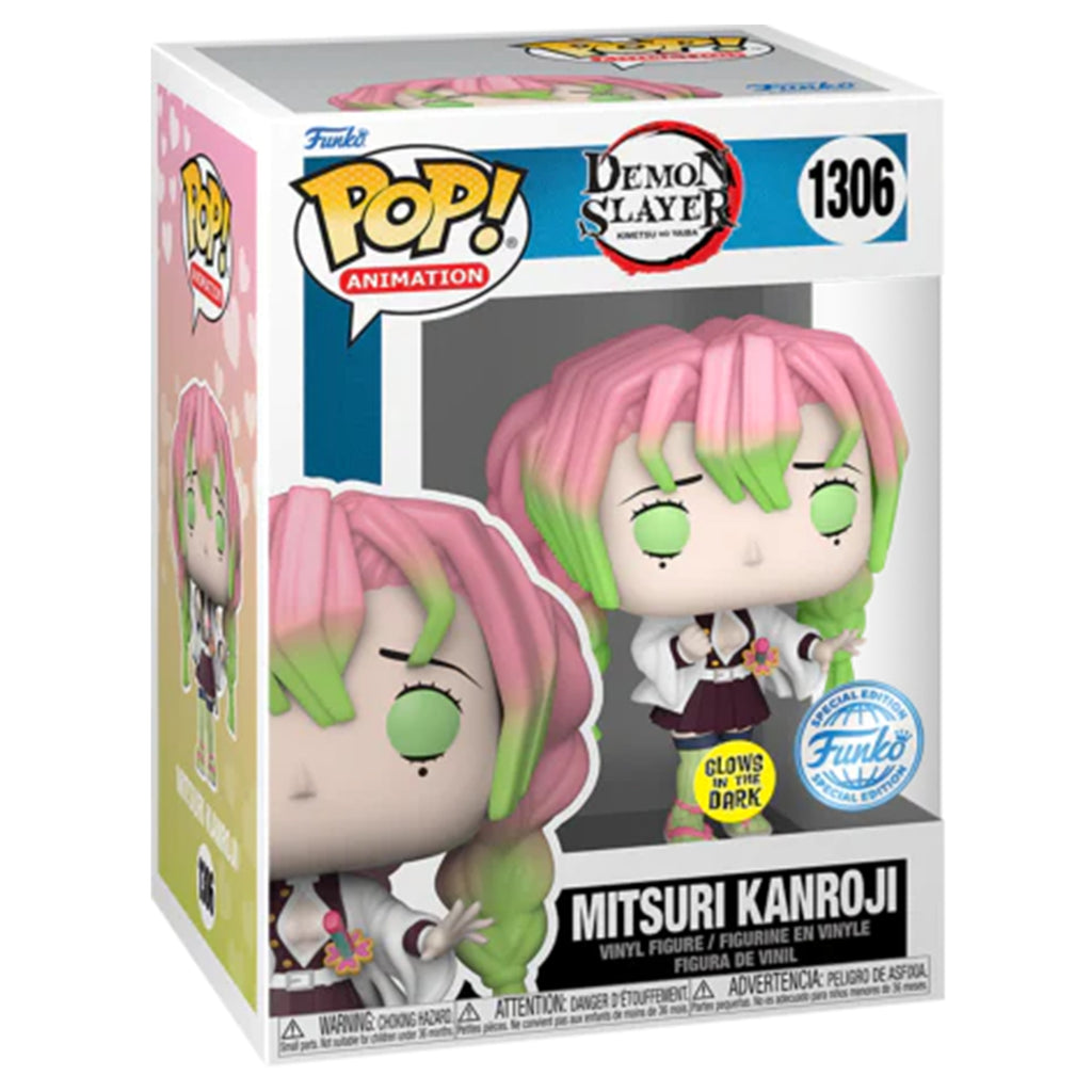 Funko POP! Mitsuri Kanroji Demon Slayer #1306 [Glow in the Dark Special Edition]