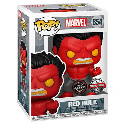 Funko POP! Red Hulk Marvel #854 [Special Edition CHASE]