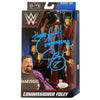 WWE Elite Collection Series 102 Commissioner Foley Action Figure [Autographed]