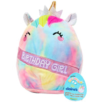 8" Squishmallow Devika the Birthday Girl Unicorn