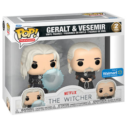 Funko POP! Geralt & Vesemir The Witcher 2 Pack [Walmart Exclusive]