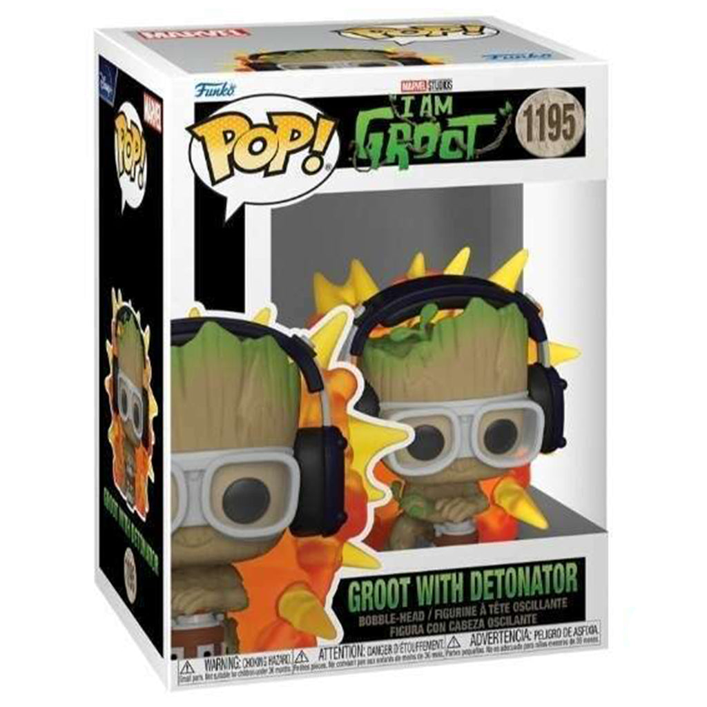 Funko POP! Groot with Detonator I am Groot #1195