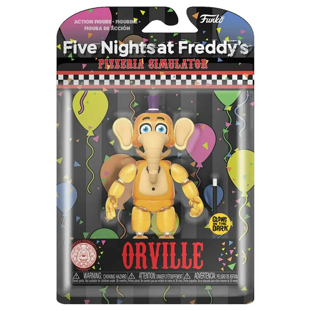 Five Nights at Freddy's Orville Elephant GITD 5" Articulated Action Figure