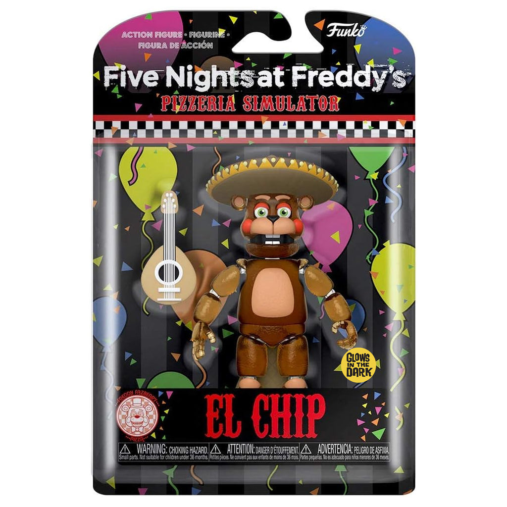 Five Nights at Freddy's El Chip GITD 5" Articulated Action Figure