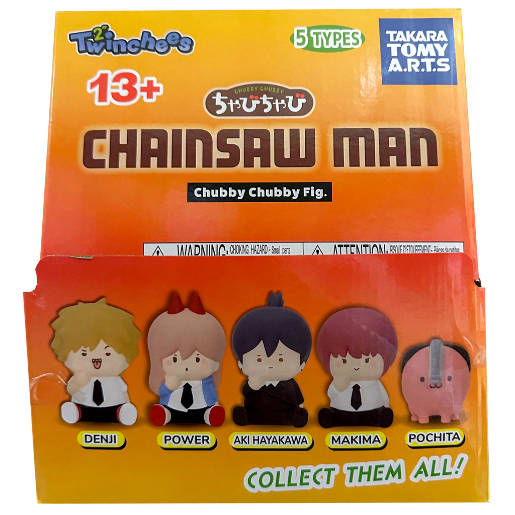 Twinches Chainsaw Man Chubby Fig. Blind Bag (Sealed Box of 24) | Toy Temple