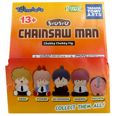 Twinches Chainsaw Man Chubby Fig. Blind Bag (Sealed Box of 24)