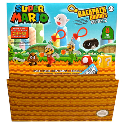 Super Mario Backpack Buddies Series 2 Blind Bag (Sealed Box of 24)