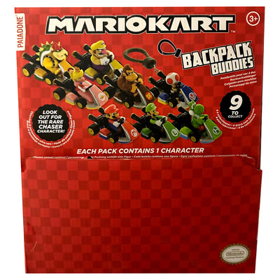 Mario Kart Backpack Buddies Blind Bag (Sealed Box of 24)