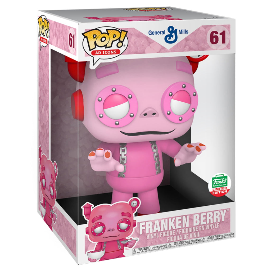 Funko POP! Franken Berry 10" Ad Icon #61 [Funko Shop Exclusive]
