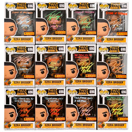 Funko POP! Ezra Bridger #696 [Toy Temple Exclusive] [Autographed W/Quote]