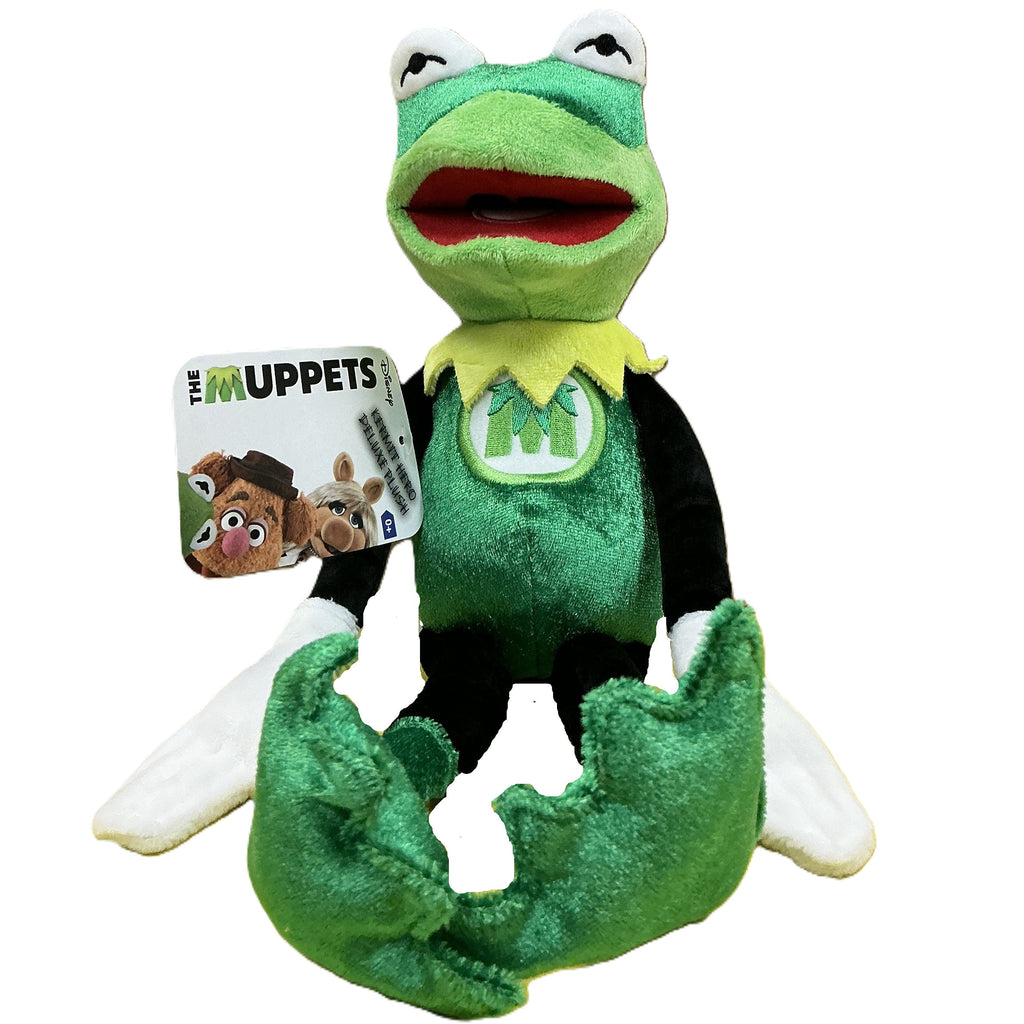 kermit pokemon card 12" Kermit The Frog Superhero Muppets Deluxe Plush