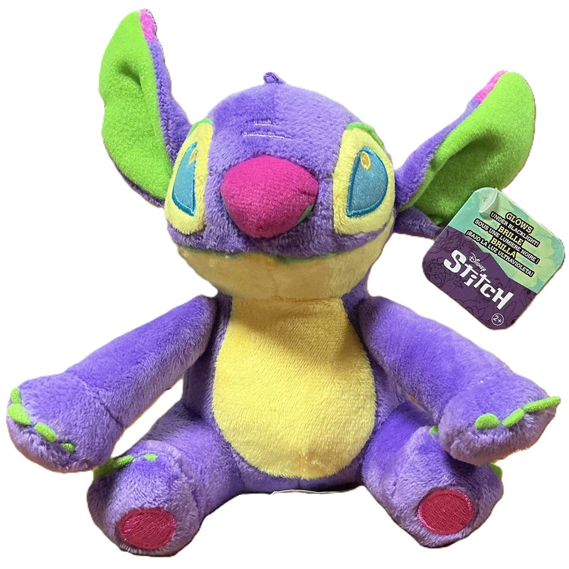2023 UCC Exclusive Disney 6″ Black Light Plush Stitch (PURPLE