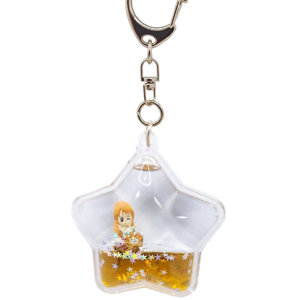 One Piece Tsunameez Acrylic Keychain Figure Charm - Nami on