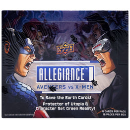 Upper Deck 2023 Marvel Allegiance Avengers vs X-Men Hobby Box