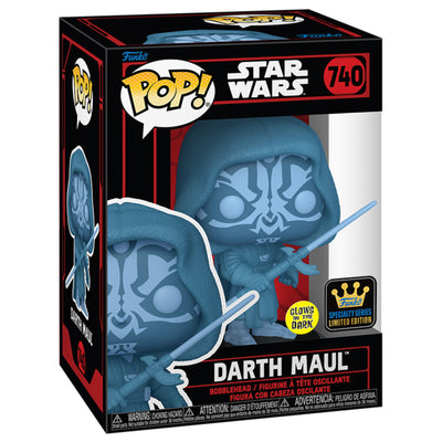 Funko POP! Darth Maul [Hologram] [GITD] Star Wars #740 [Funko Specialty Series Exclusive]