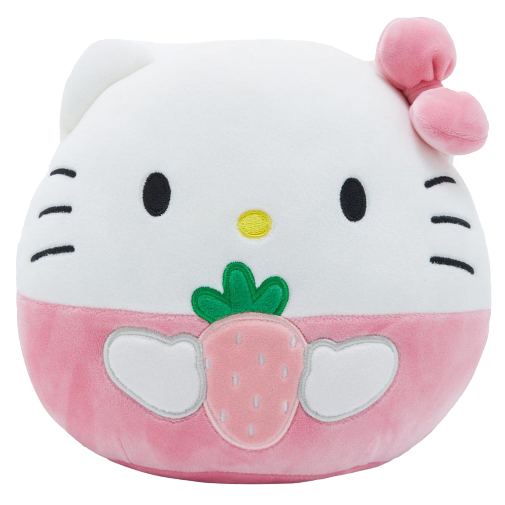 Squishmallows Sanrio 8 Hello Kitty Strawberry Plush Toy