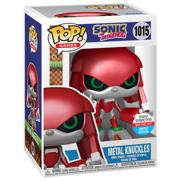 Funko POP! Metal Knuckles Sonic the Hedgehog #1015 [Toy Tokyo