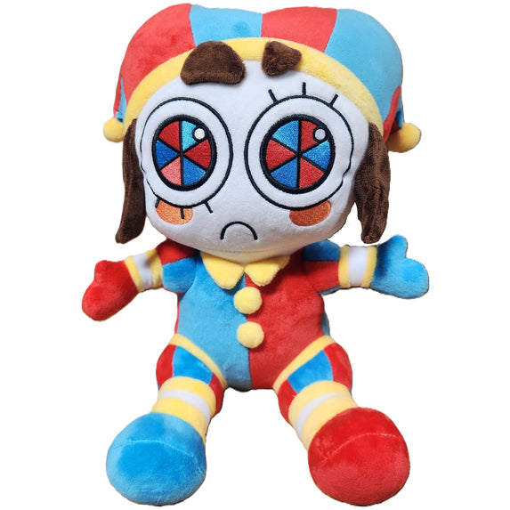 POMNI The Amazing Digital Circus 12" Plush Official Glitch Licensed w