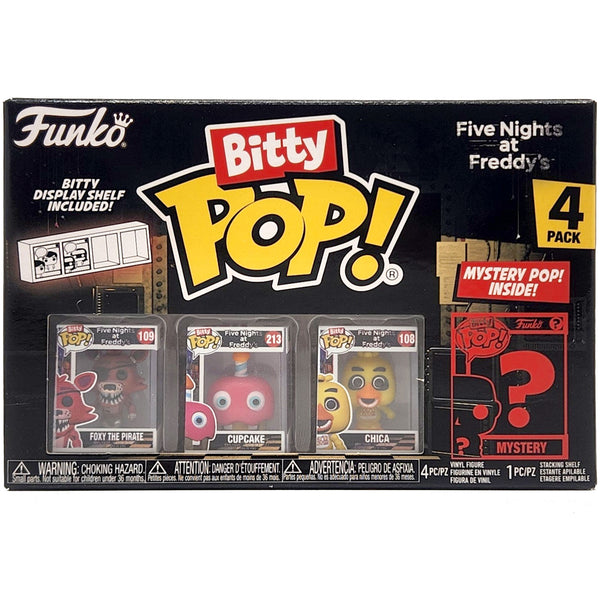 FUNKO Bitty POP! Five Nights At Freddy's 4 pack (Foxy The Pirate