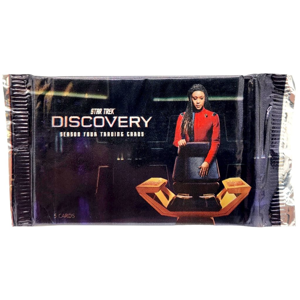 Rittenhouse Star Trek Discovery Season 4 Trading Card Booster Pack Rittenhouse Star Trek Discovery Season 4 Trading Card Booster Pack