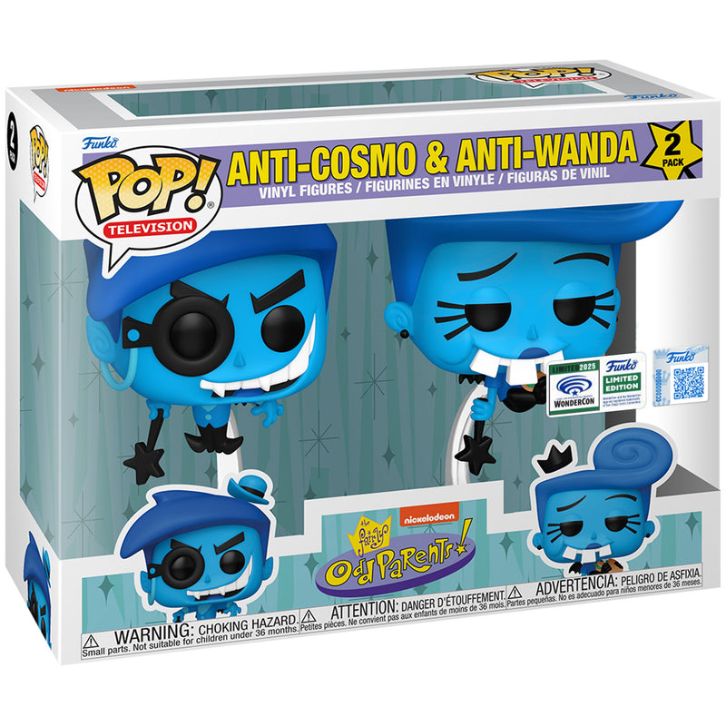 Funko POP! Anti-Cosmo & Anti-Wanda 2-Pack The Fairly OddParents