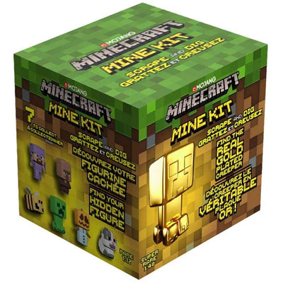 Mojang Minecraft Mine Kit Scrape and Dig Adventure Chest Blind Box
