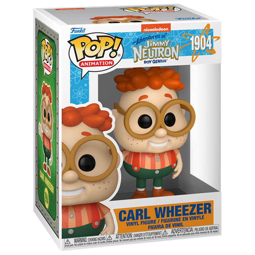 Funko Pop! Carl Wheezer The Adventures of Jimmy Neutron Boy Genius #1904