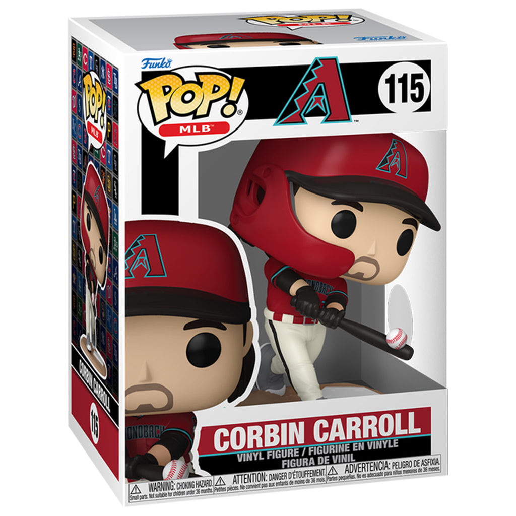 Funko POP! Corbin Carroll Arizona Diamondbacks #115 (PRE-ORDER)