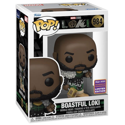 Funko POP! Boastful Loki Marvel Studios Loki #984 [2022 Wondrous Con]