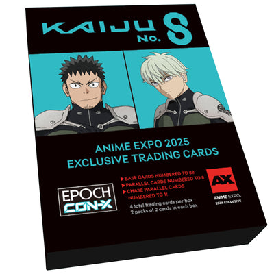 EPOCH CON-X - Kaiju No. 8 Anime Expo 2025 Exclusive Trading Cards