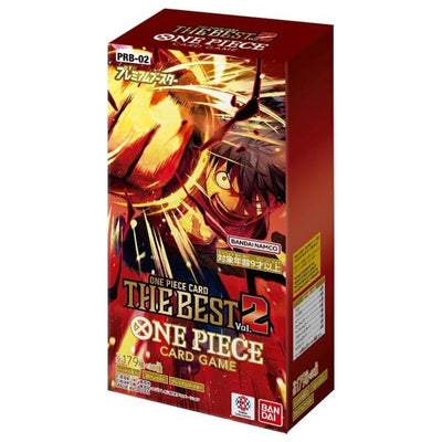 One Piece Card Game PRB02 The Best Vol. 2 Premium Japanese Booster Box (PRE-ORDER)
