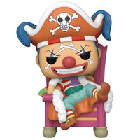 Funko POP! Buggy The Clown On Throne One Piece #1740 [2024 Fall Convention]